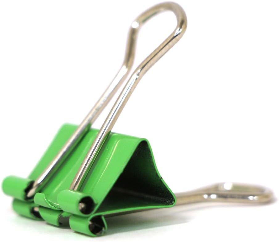 JAM PAPER Colorful Binder Clips - Small - 3/4 Inch (19 mm) - Assorted Binderclips - 6 Packs of 25