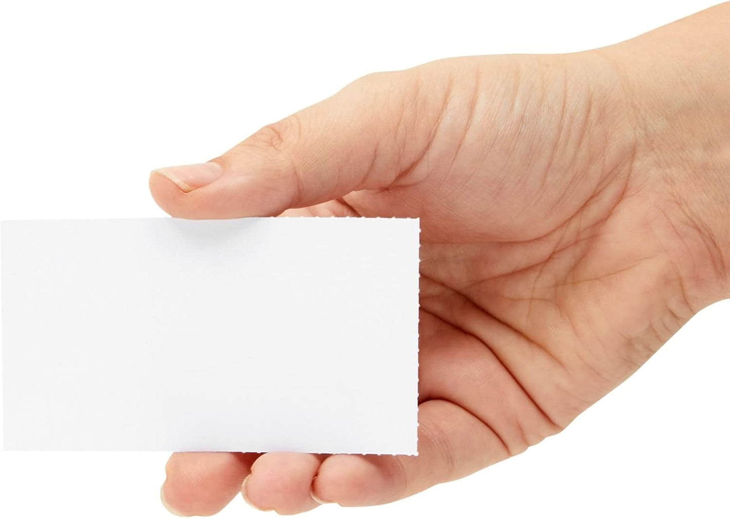 Best Paper Greetings Blank Business Card Paper Sheets - 3.5 x 2 In, White, 100 Sheets (1000 Perforated Blanks) - Printable & Perforated Business Card Stock Paper