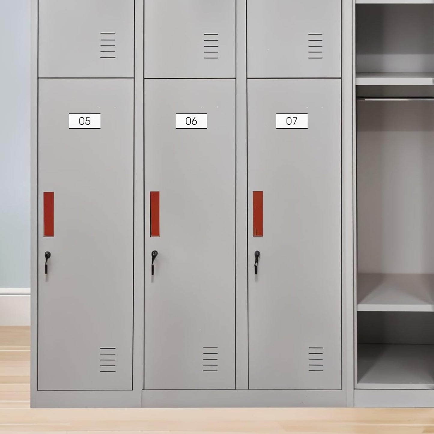 30 Pcs C Channel Magnetic Label Holder 4 x 2 inches with White Card Inserts Clear Plastic Protectors Shelf Labels with Magnets Name Tags Magnetic Tool Labels for Metal Whiteboard Rack