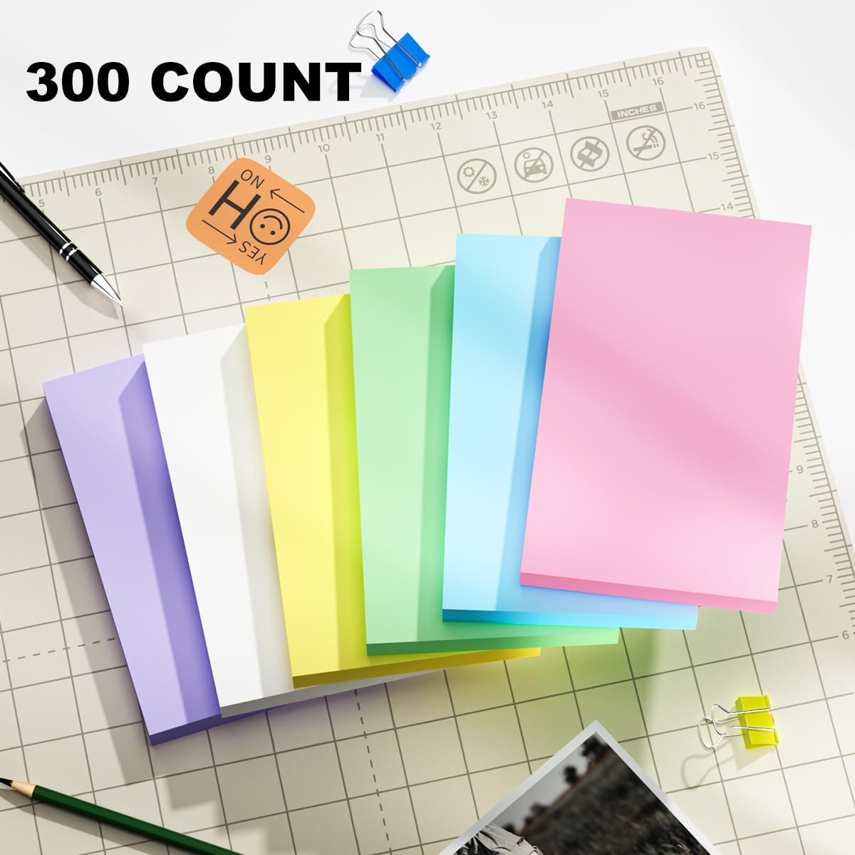 300 Count Blank Index Cards 3x5 Notecards Flashcards for Studying Colorful Flash Cards Blank 3 by 5 Neon unlined Index Cards Bulk Small Cute Cards Pretty Study Flashcards 3 x 5 Note Cards 6 Pack of 50