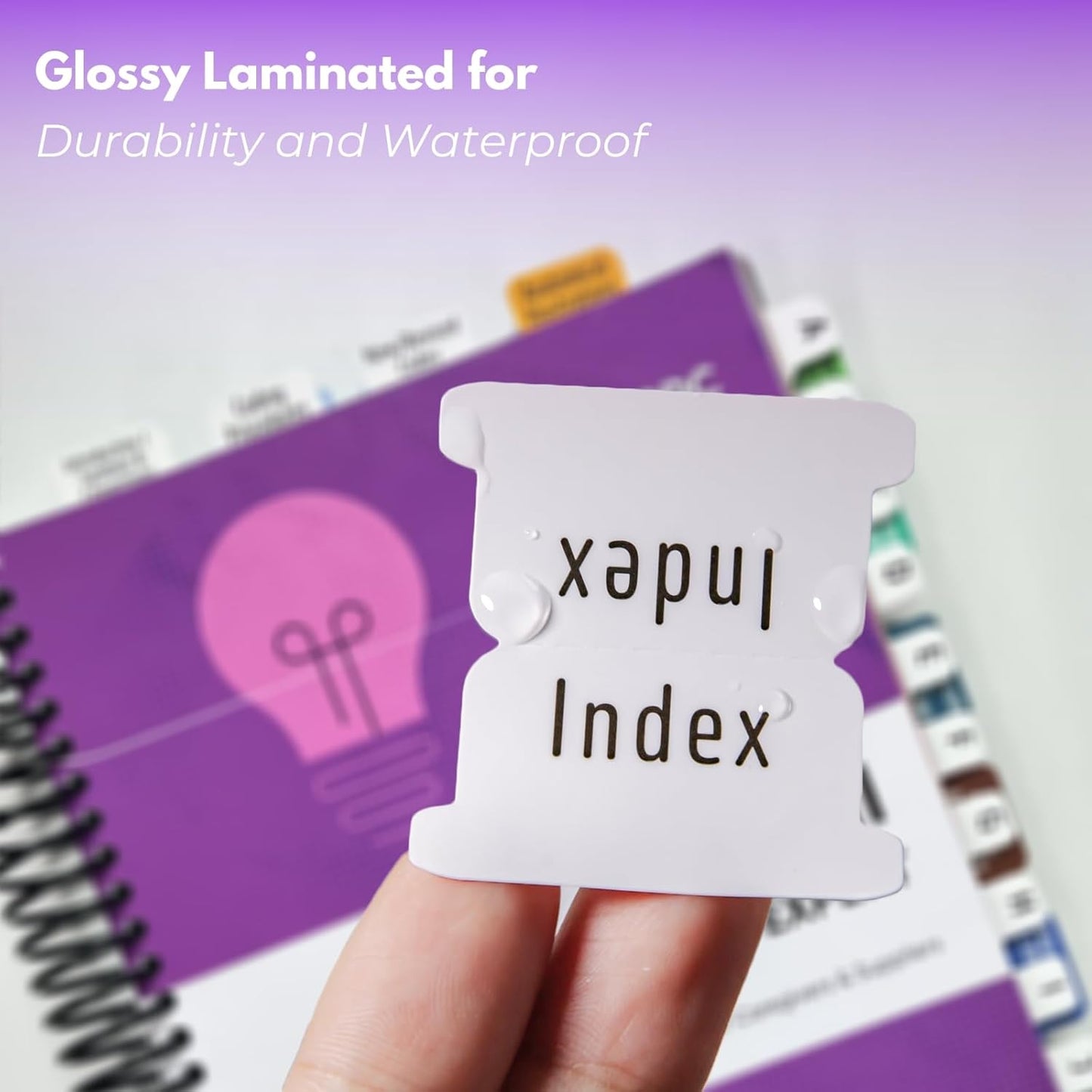 Index Tabs for HCPCS Level II Expert 2025 Codebook - Easy Navigation for Medical Coding Books (for AAPC Version)