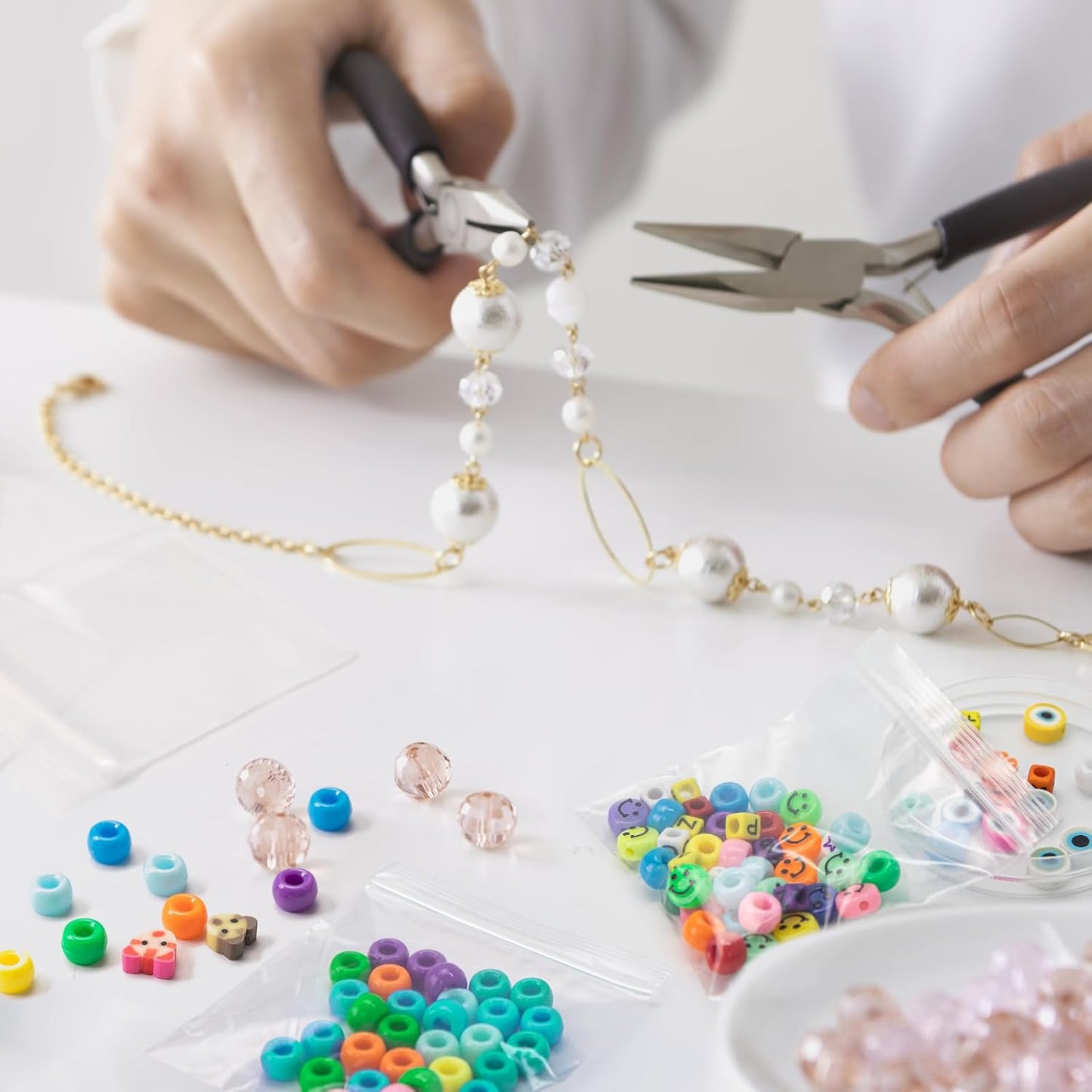 240Pcs 3x3 Zip Lock Bags, Clear Small Plastic Baggie for Pills, Rings, Snacks, Reclosable Seal