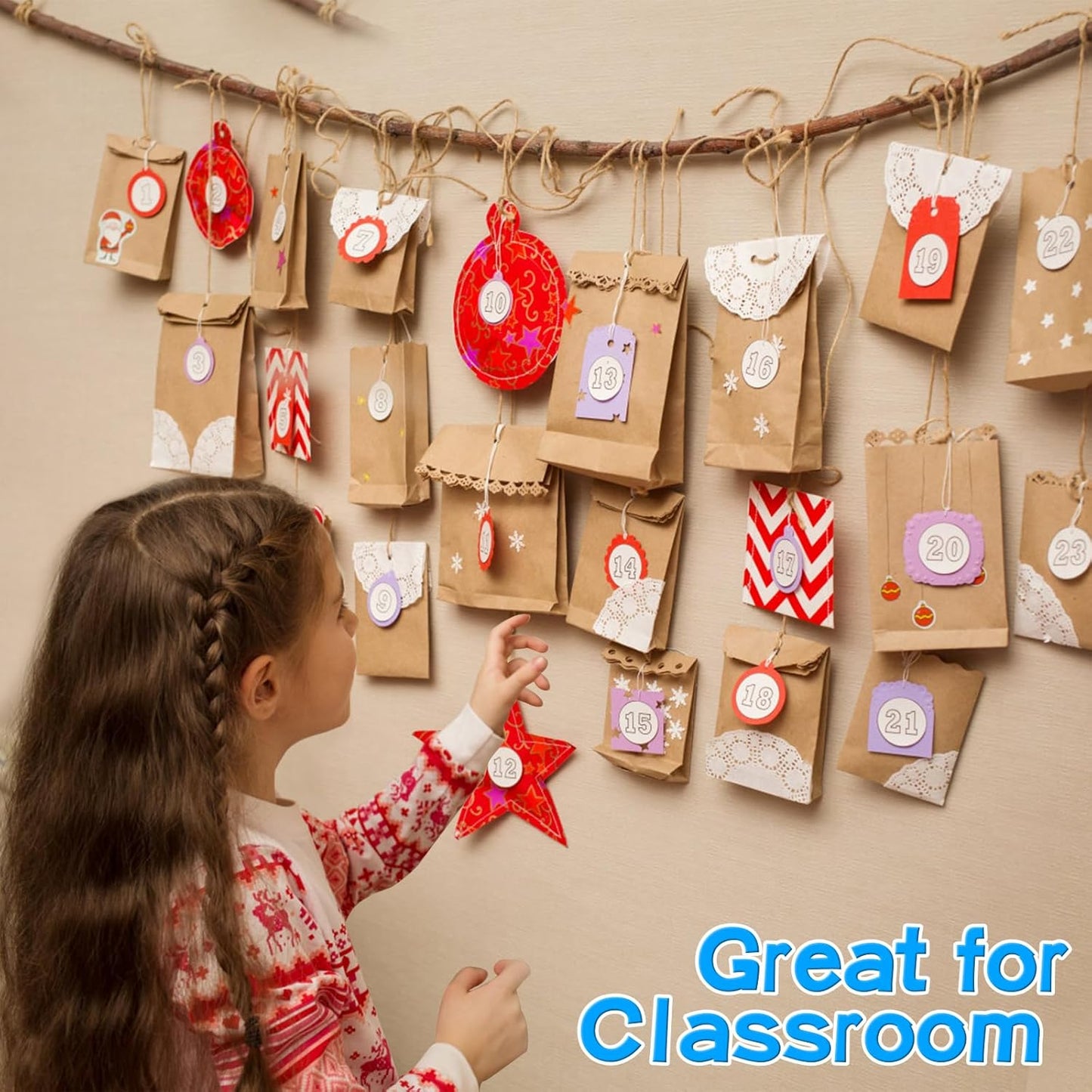 50 Pcs Kraft Brown Poster Boards, VinTS 11.7 * 16.5 Inches A3 Size Poster Board 230g Heavyweight Blank Display Board for School Arts, Classroom Crafts, Exhibits and Notices