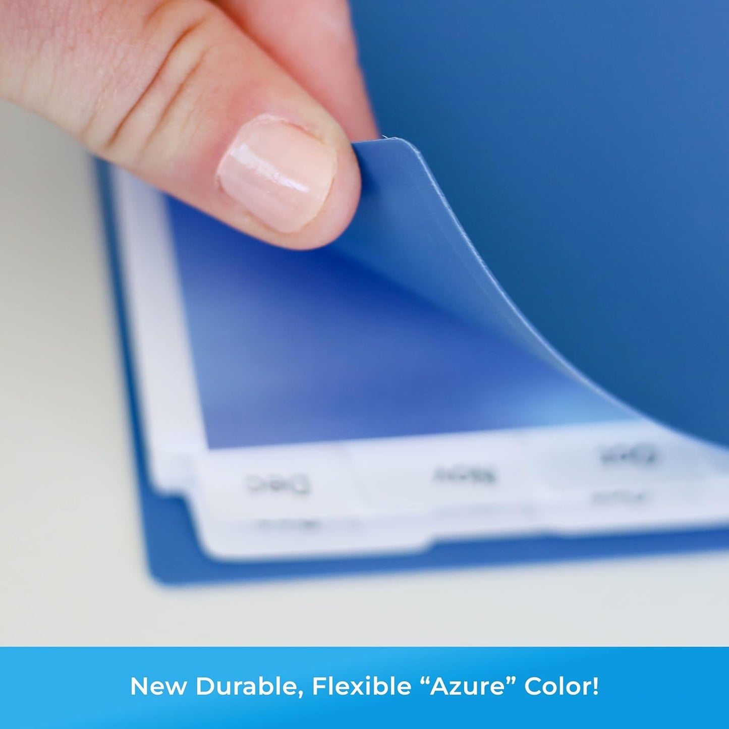 Blue Sky 2025-2026 Academic Year Weekly and Monthly Planner Calendar, August 2025 - December 2026, 17-Month, 8.5" x 11", Flexible Cover, Wirebound, Laminated Tabs, Azure