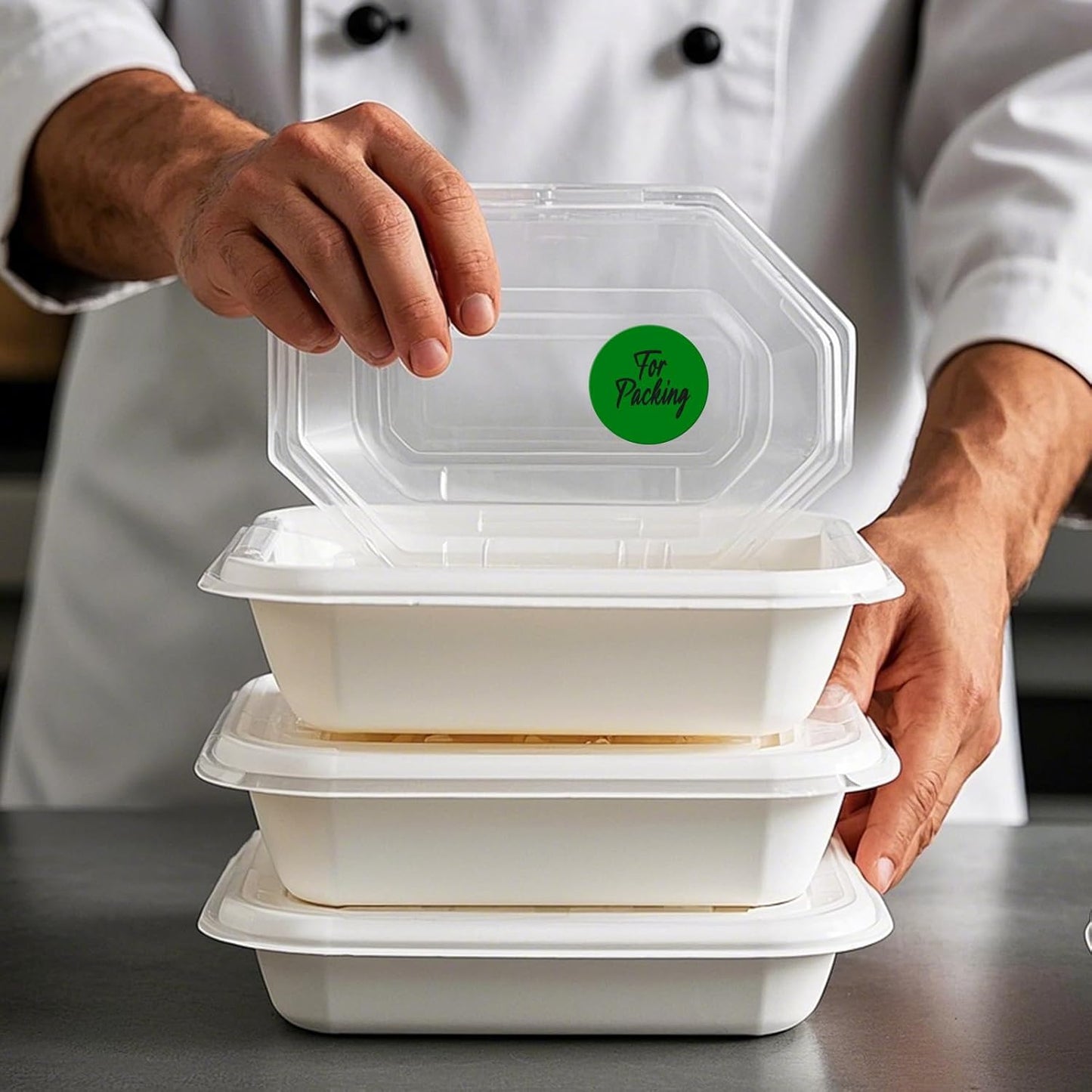 500 PCS Color Coding Round Stickers 2 Inch Vinyl Green Dot Sticker Removable Writable Circle Labels for Office Inventory Garage Yard Sale Tag