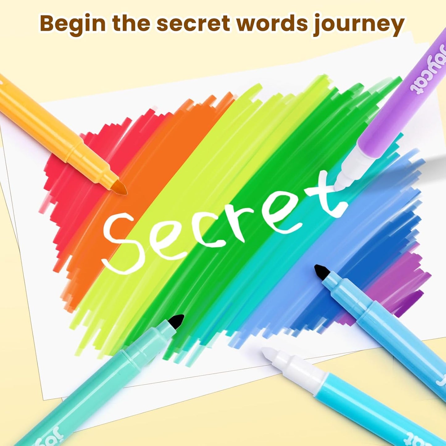 12-Pack Dual Conical Tip Erasable Markers, Water-Based Art Pens - Vibrant Color-Coded Barrels, Anti-Roll Caps, Smooth No Bleed Ink, Ideal Color Changing Magic Pen & Highlighters for Kids & Artists