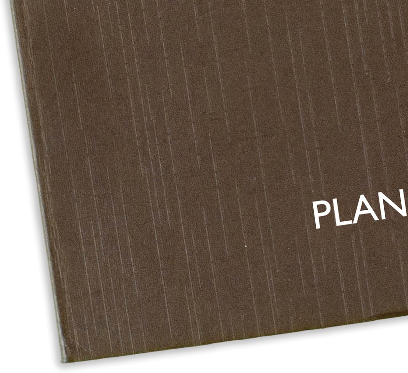 AT-A-GLANCE 2025 Planning Notebook, Daily, 5" x 8-1/4", Small, Plan. Write. Remember., Brown (7062013025)