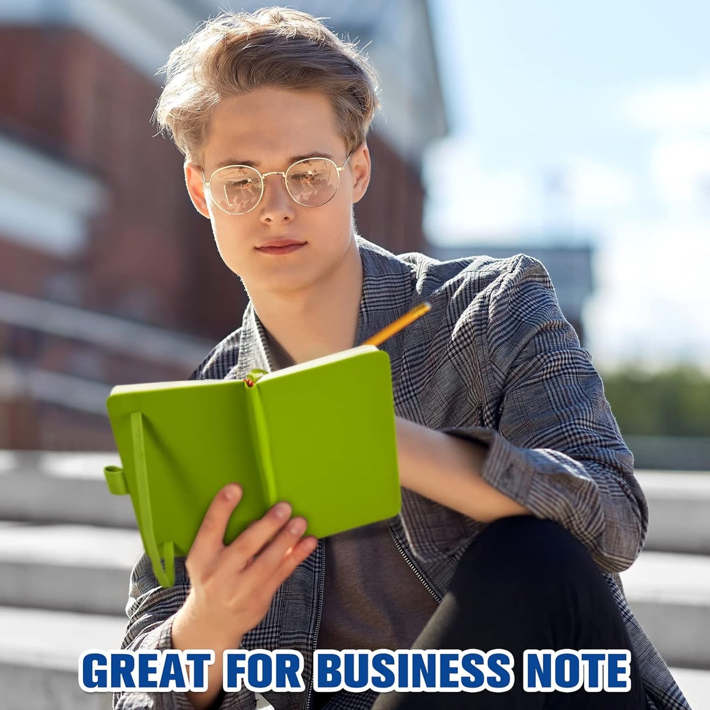 40 Pack Pocket Notebook Journals A6 Mini Hardcover Journal PU Leather Lined Notebooks 3.5 x 5.5 Inch Small College Ruled Notepad With Pen Holder for Writing Office School Supplies(Mixed Color)