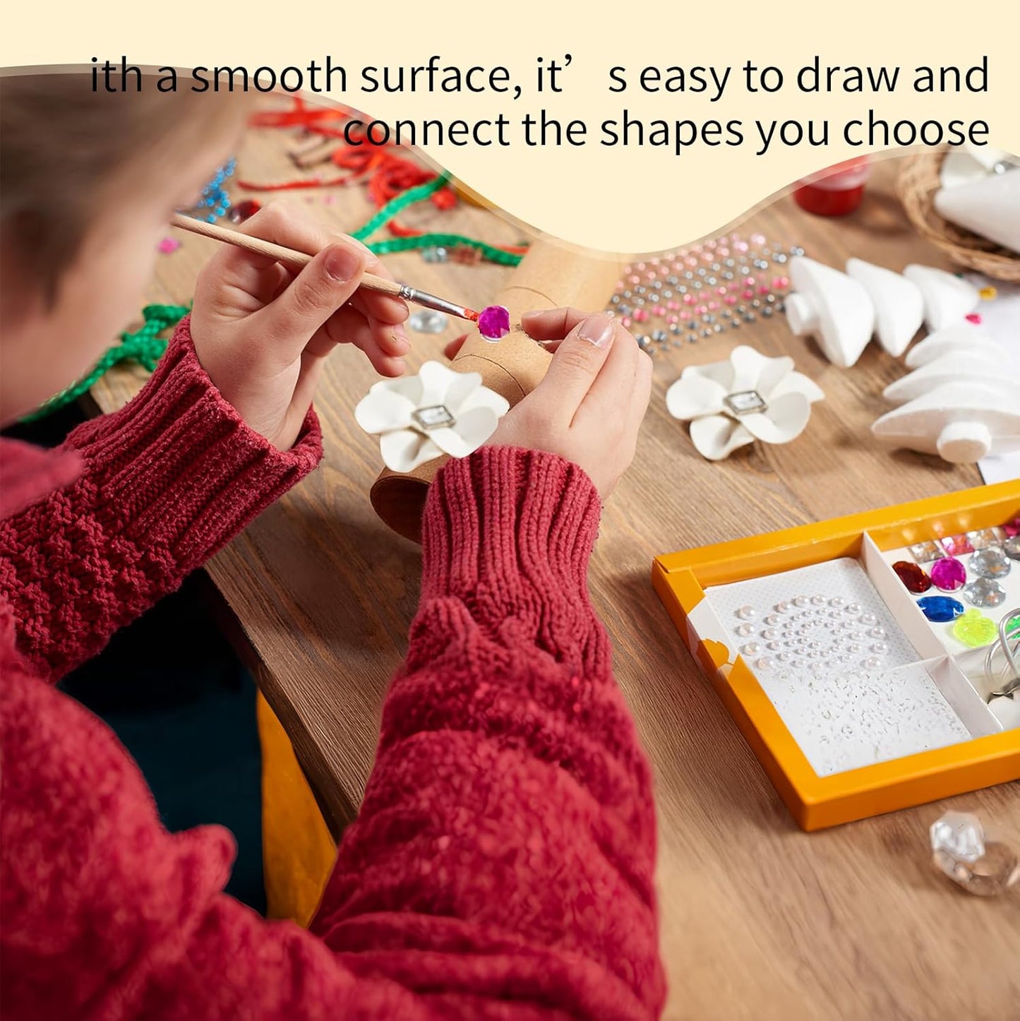 80 Pcs Cardboard Tubes 2 Size Cowhide Paper Towel Rolls Cardboard DIY Empty Toilet Paper Tubes Bulk for Craft Classroom Projects ( 1.4 x 10 Inch, 1.6 x 10 Inch)