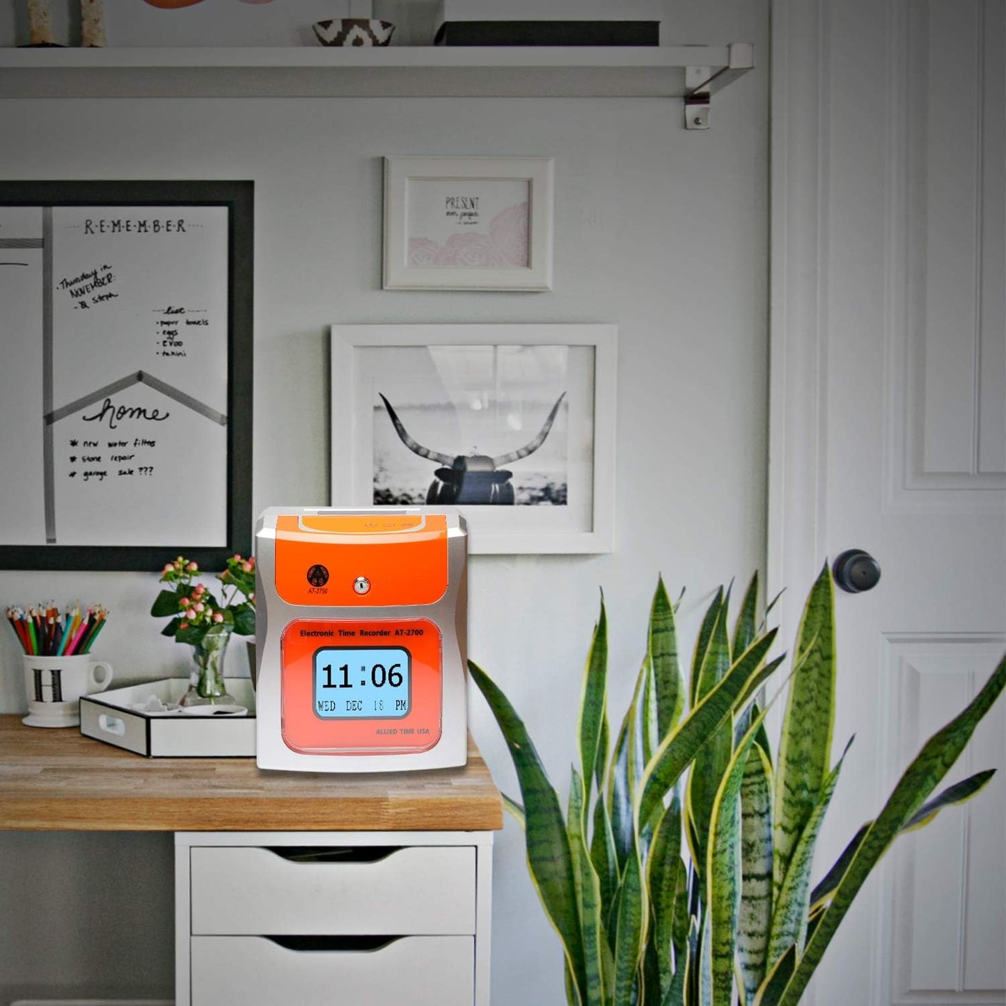 Touch Free Small Business Time Clock AT-2700