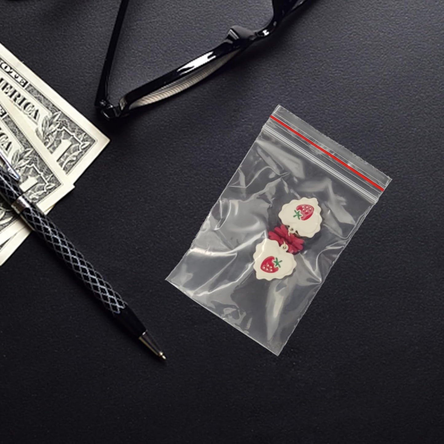 600Pcs 2x3 Inch Mini Plastic Bags, Resealable Small Zip Baggies for Small Business, Storage, Gifts, Candy, Screws, Jewelry, Daily Pills