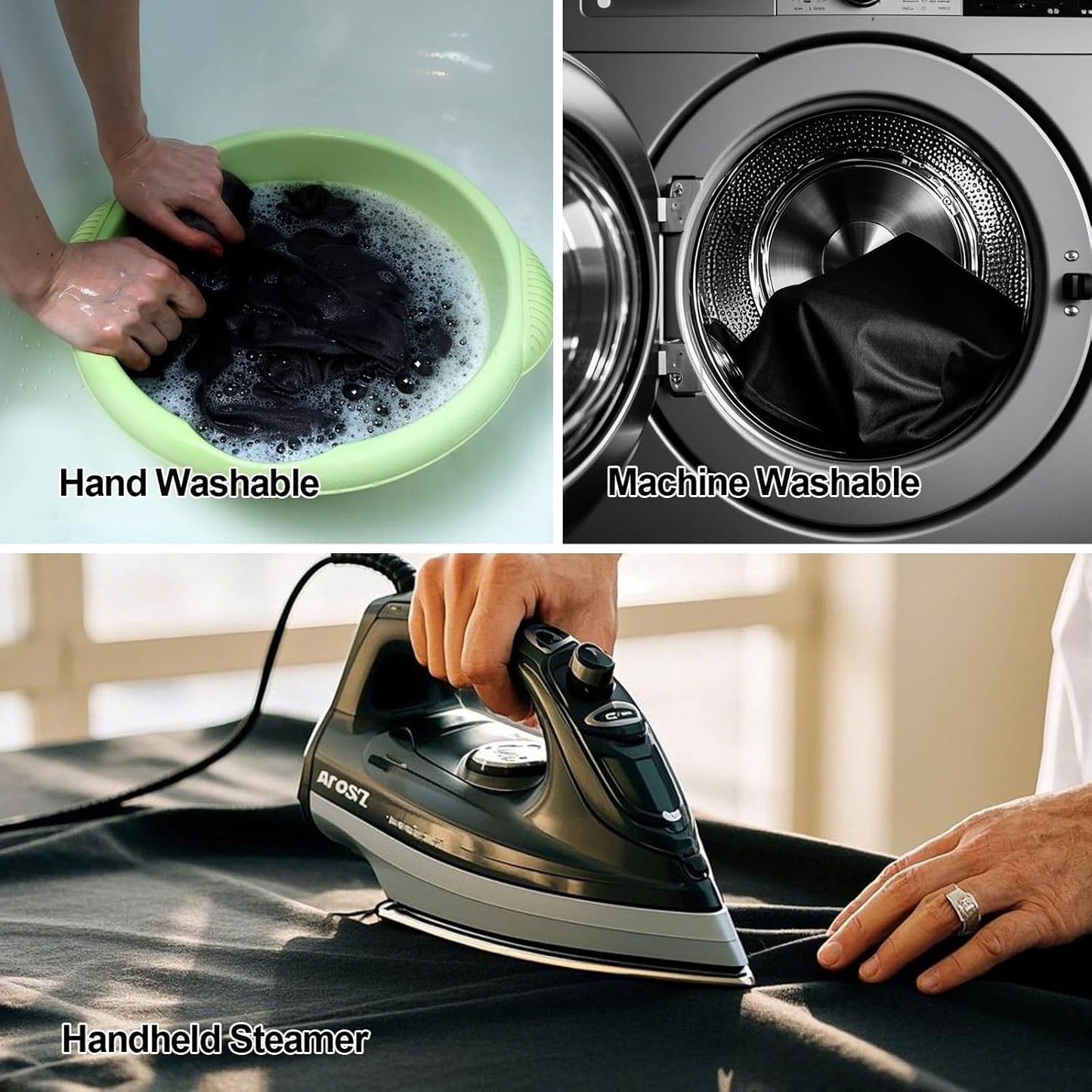 3.3x5Ft Black Backdrop Photography Background,Black Sreen for Photo Studio, Portraits, and Product Shooting, Photo Booth Backdrop, Video Recording Parties