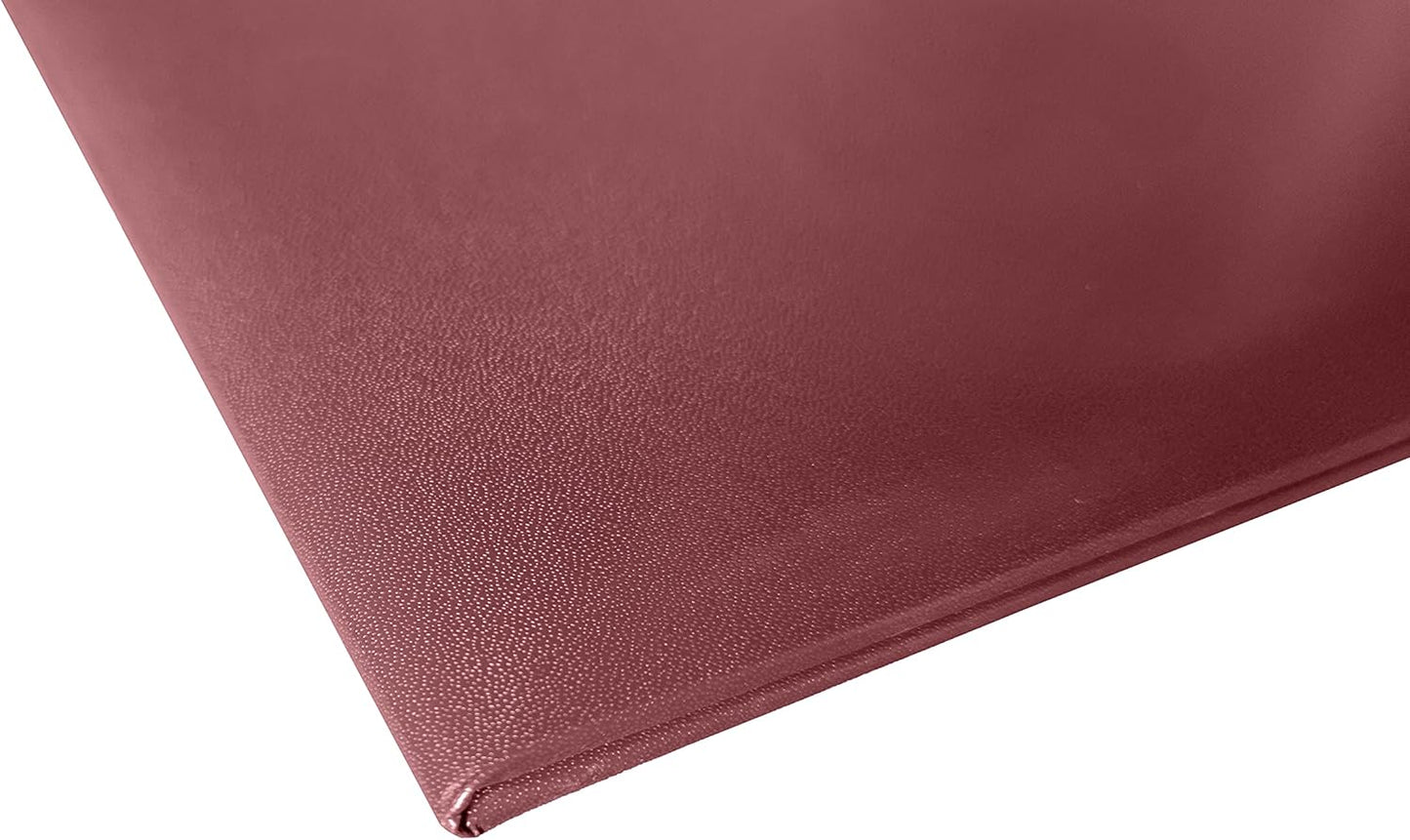 5 PCS Smooth Diploma Certificate Cover 8 1/2" x 11" Maroon