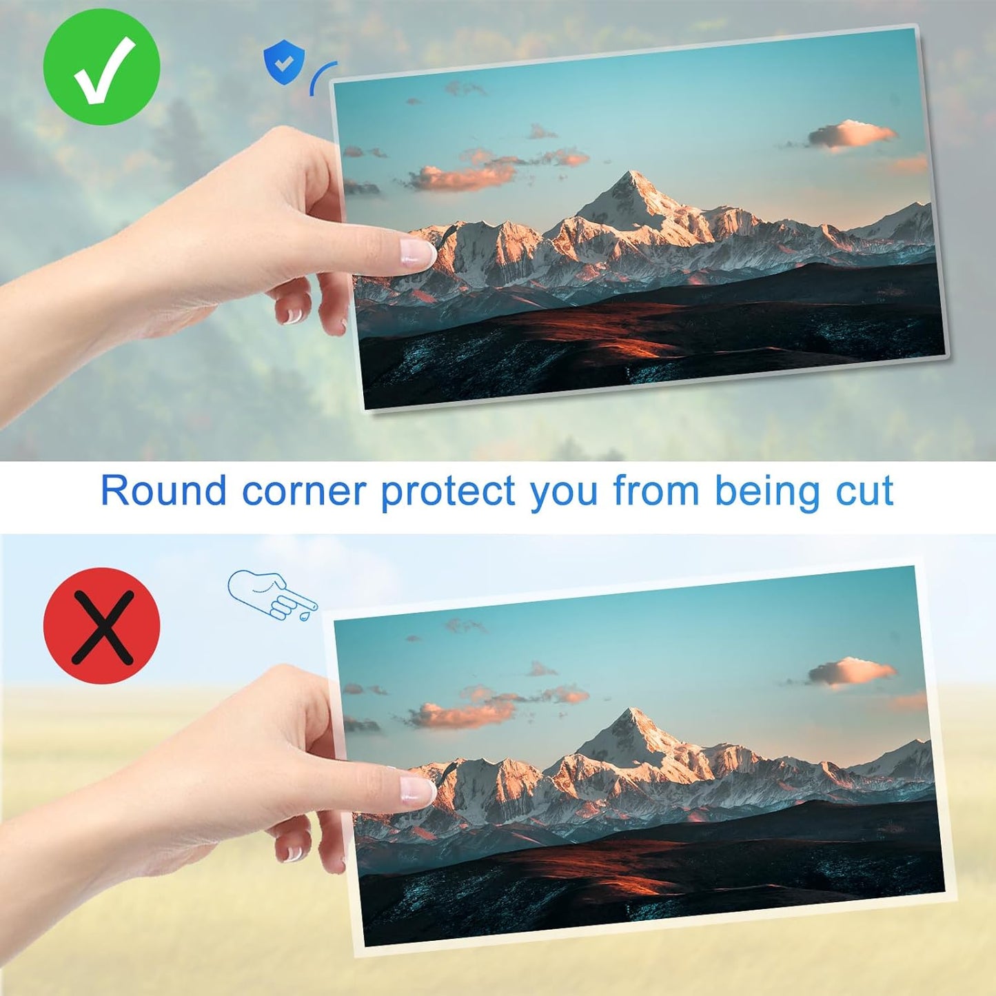 300 Pack Laminating Sheets, 5Mil 9" x 11.5" Laminating Pouches,5Mil Clear Thermal Lamination Sheet Paper for Laminator, Holds 8.5 x 11 Inch Sheets