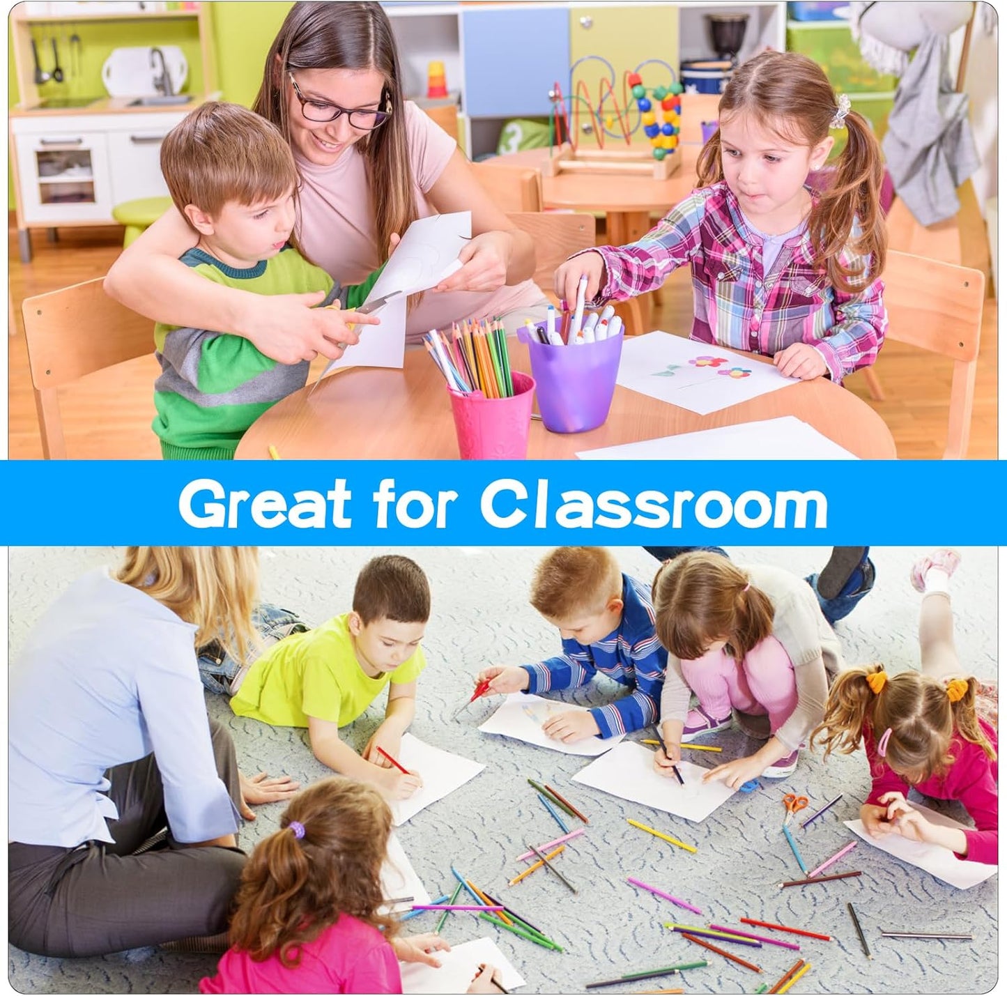 100Pcs White Poster Board,VinTS 11.7x16.5 White Poster Paper, 230G Thickness Poster Board Bulk, Blank Graphic Display Board for School Arts, Classroom Crafts, exhibits and Notices (Pack of 100)