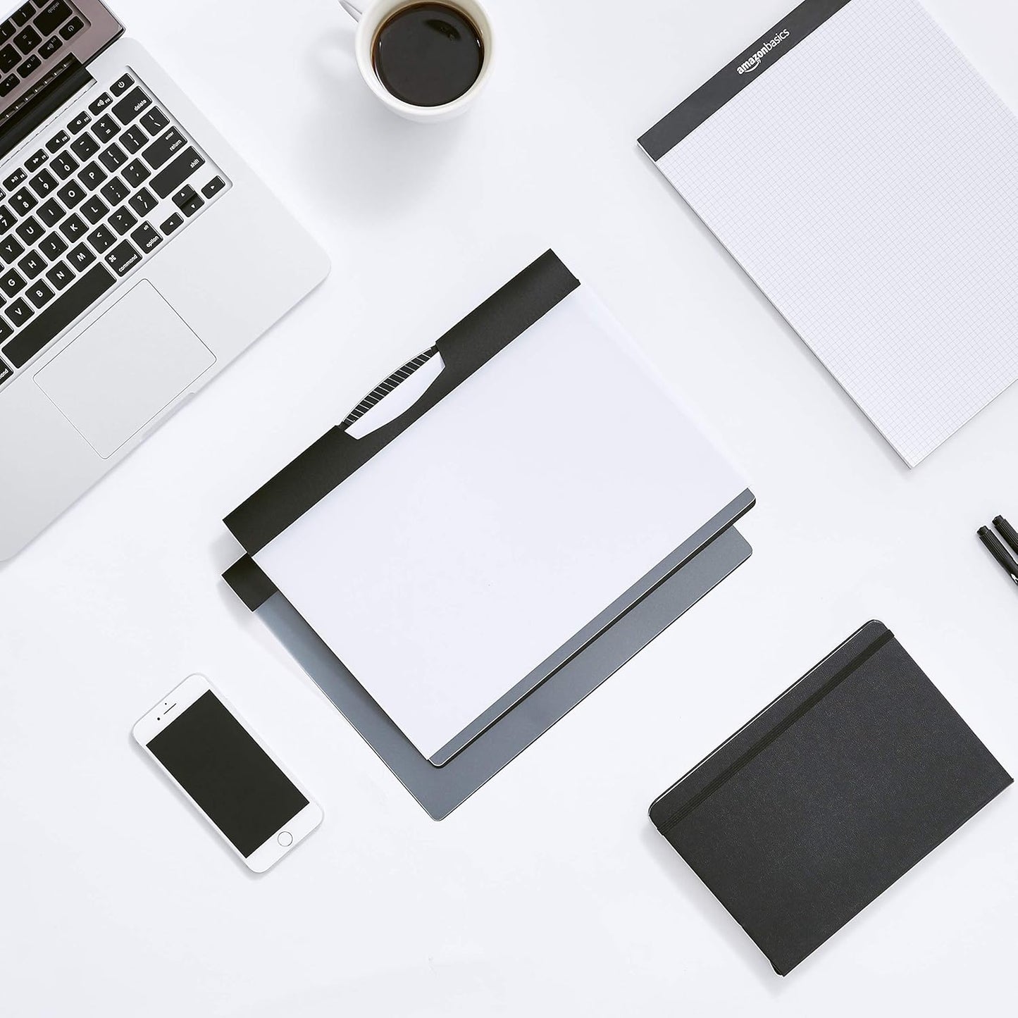 Amazon Basics Report Cover with Clip, Presentation Folders, Pack of 100, 9 x 10.5 inches