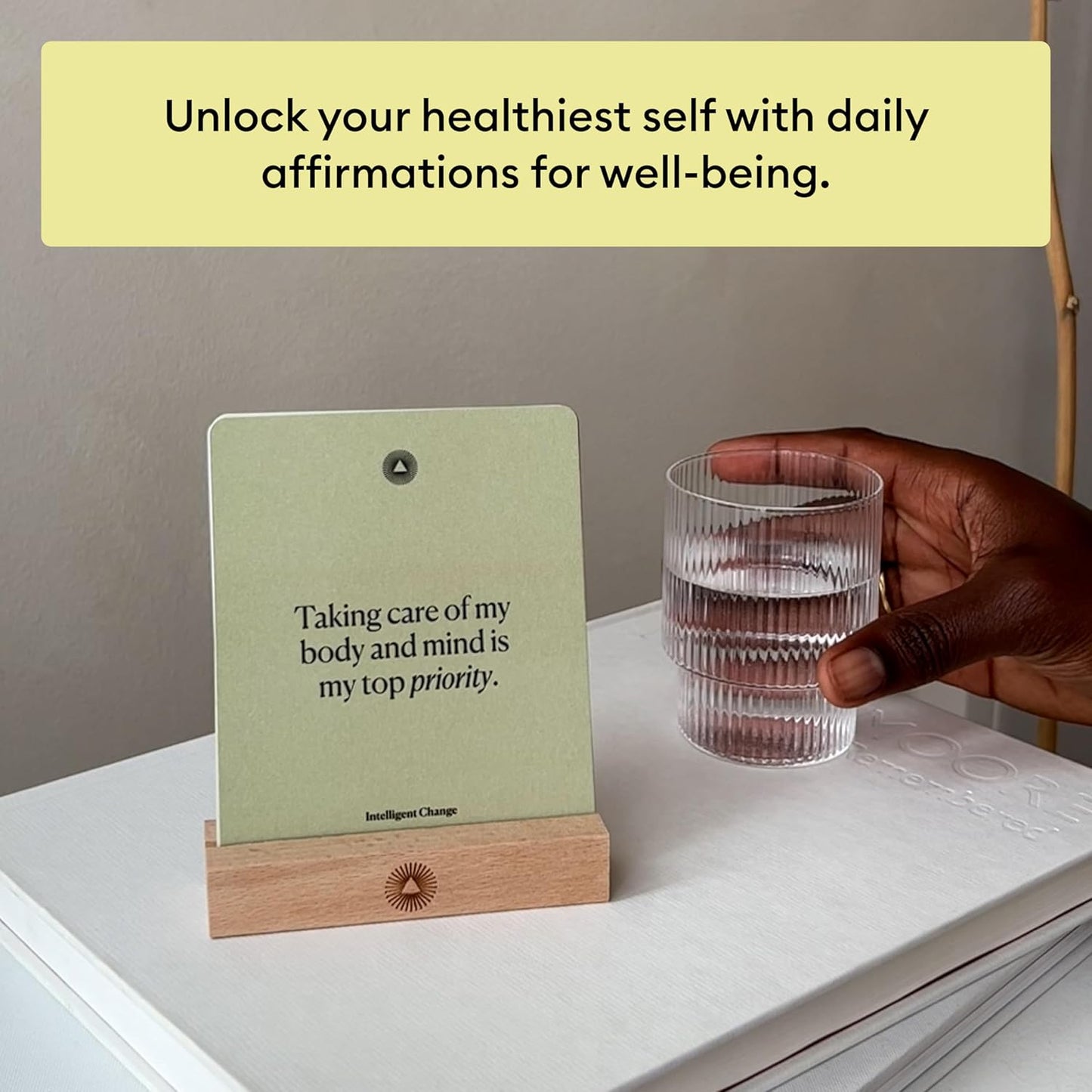 Intelligent Change Mindful Affirmation Cards for Health and Wellbeing