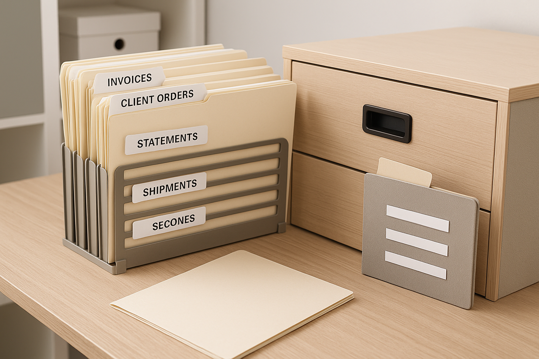 How to Choose the Right Filing System for a More Organized Workspace