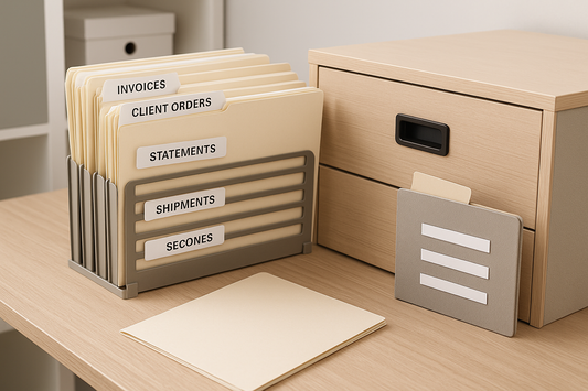 How to Choose the Right Filing System for a More Organized Workspace