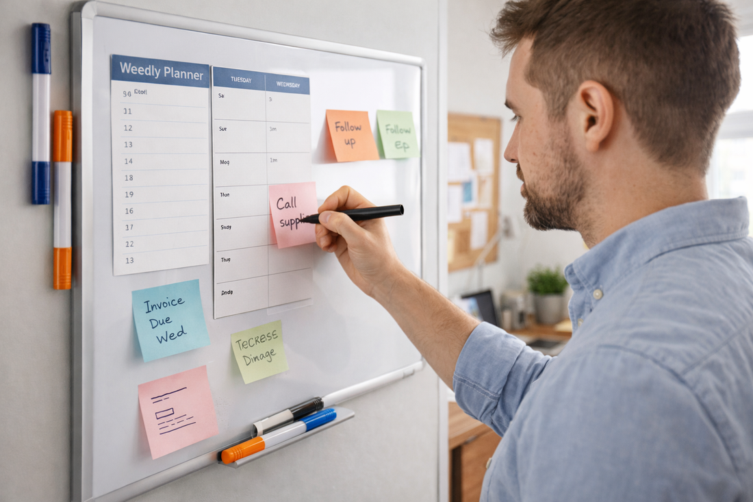 How Simple Desk Tools Help Small Businesses Stay Organized