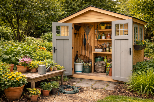 Why Garden Tool Storage Sheds Improve Backyard Efficiency