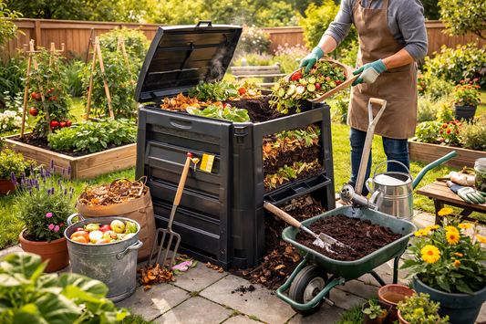 How Outdoor Compost Bins Turn Yard Waste Into Garden-Ready Soil