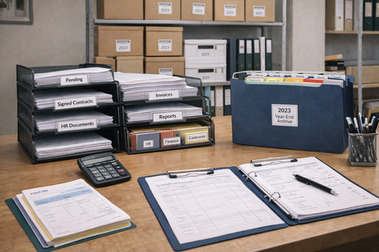 Streamlining Administrative Tasks with Organized Filing Systems