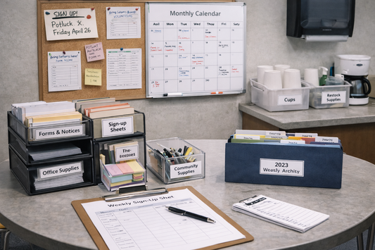 Maintaining Breakroom and Shared Spaces with Everyday Office Supplies