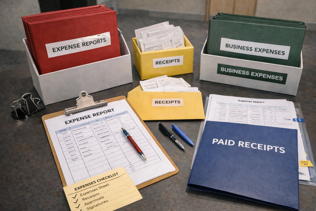 Setting Up a Clear Expense Tracking System with Simple Paper Tools