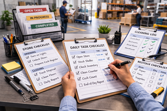 Using Clipboards and Checklists to Improve Daily Task Management