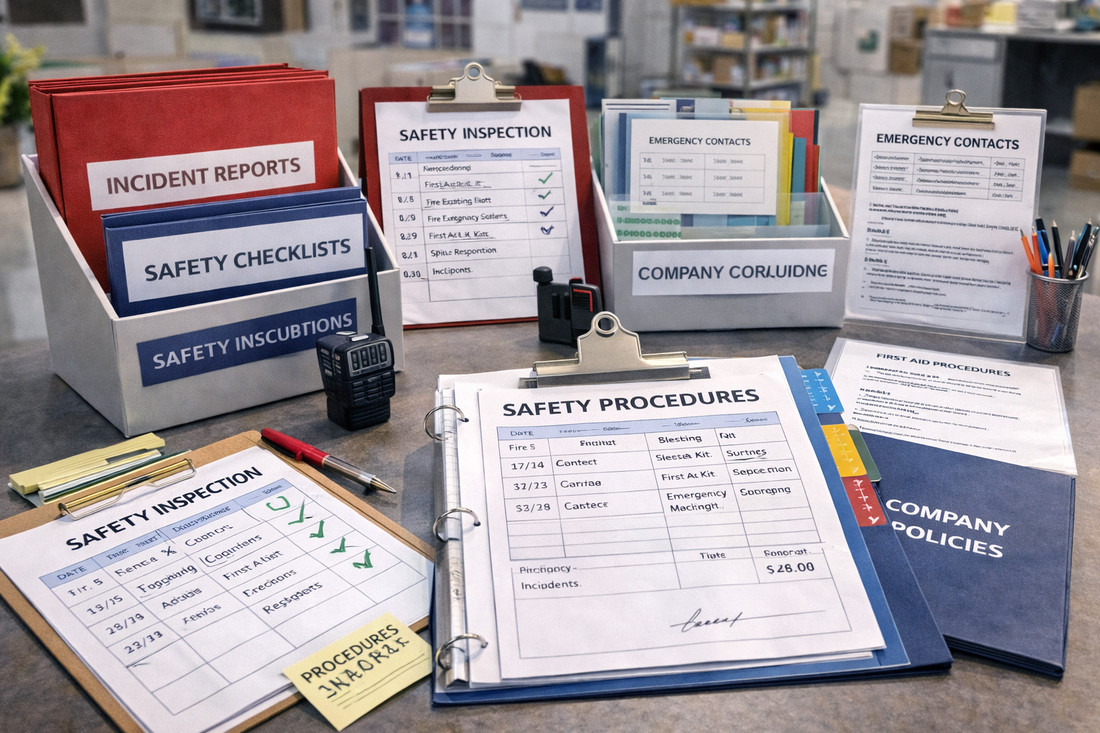 Organizing Safety and Compliance Binders for Workplace Readiness