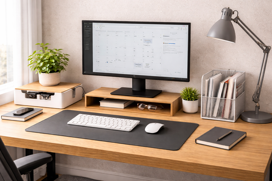 Essential Desk Organization Products for a Cleaner, More Productive Workspace