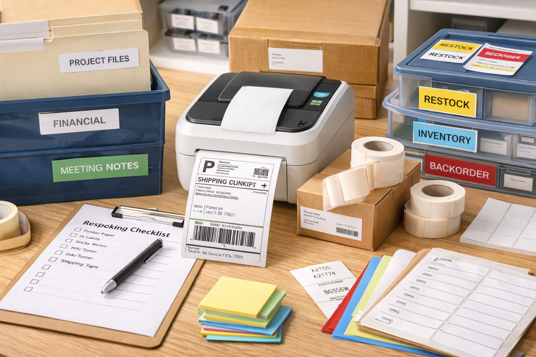 How to Choose the Right Labels for Office, Shipping, and Inventory Use ...