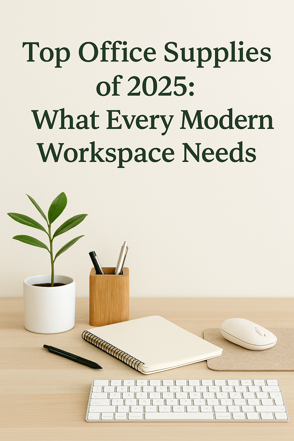 Top Office Supplies of 2025: What Every Modern Workspace Needs