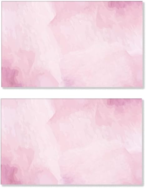 100pcs custom business cards thank you cards with logo picture 300gsm coated paper laminate two-sided printed (style 4)