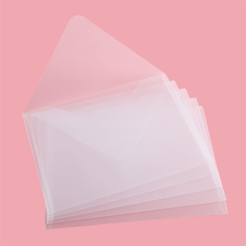 10 Pack Large Size Upgard Plastic Storage Envelopes for Dies and Stamps Plastic Reusable Envelopes Bags for Cutting Dies Stencil Embossing Crafts for DIY Scrapbooking Paper Card Craft Organizer Holder