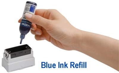 1/Pack Stamp Creator Rubber Stamp Ink Refill (Blue) for Brother SC2000 StampCreator
