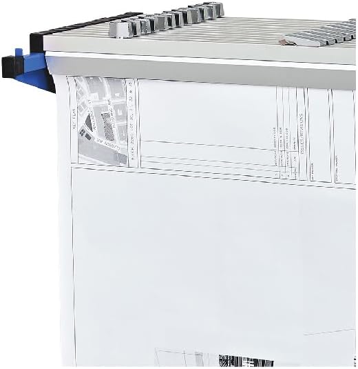 Adir Blueprint Wall Rack - Blueprint Plans Organizer and Construction Plan Holder - Poster Display and Map Rack for Office and Home (Without Blueprint Clamps)