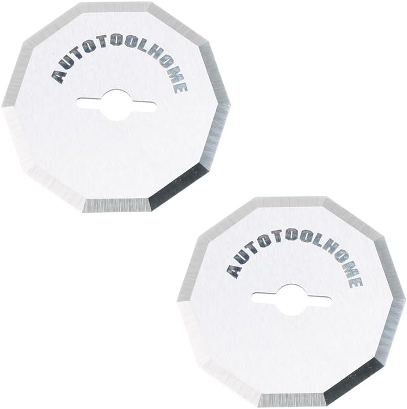 2PCS Replacement Rotary Blades for Worx ZipSnip Cordless Electric Scissors Compatible with WA2300,RC2600K,RC2601, RC2602, WX080L, WX081L Box Cutter