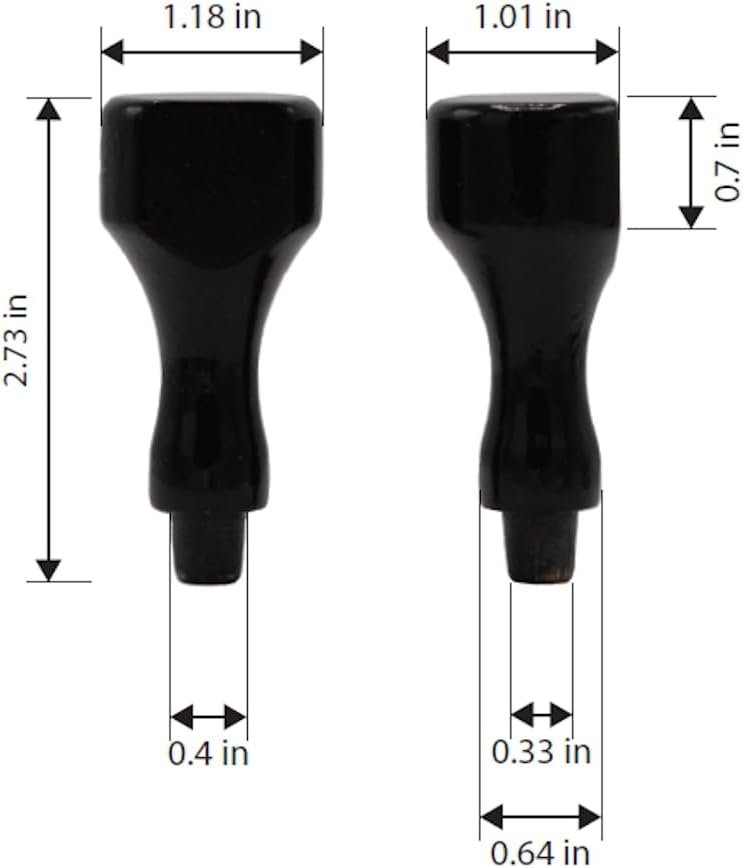 Infusion Custom Text Traditional Wood Stamp with Plastic Handle, 5" x 6"