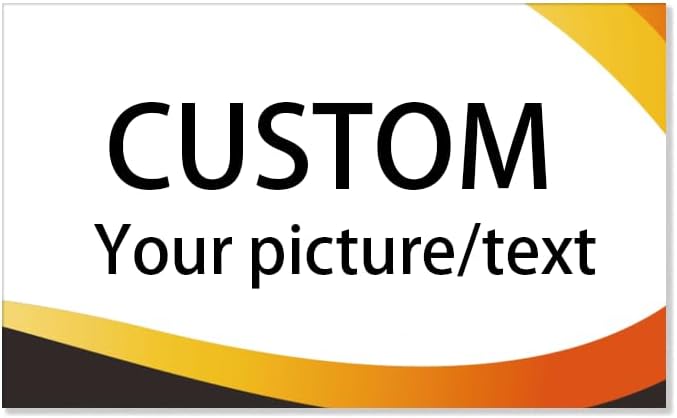 100pcs custom business cards thank you cards with logo picture 300gsm coated paper laminate two-sided printed (style 14)