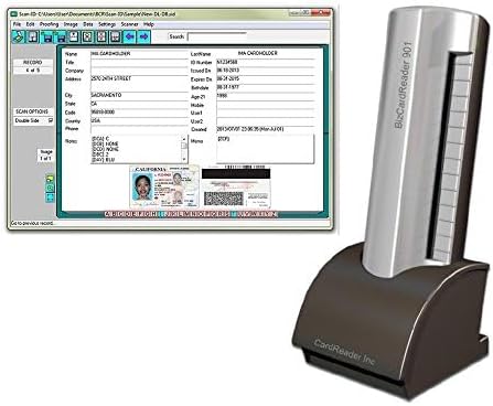 Driver License Scanner with Age Verification (w/Scan-ID Full Version, for Windows)