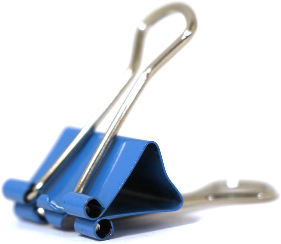 JAM PAPER Colorful Binder Clips - Small - 3/4 Inch (19 mm) - Assorted Binderclips - 6 Packs of 25