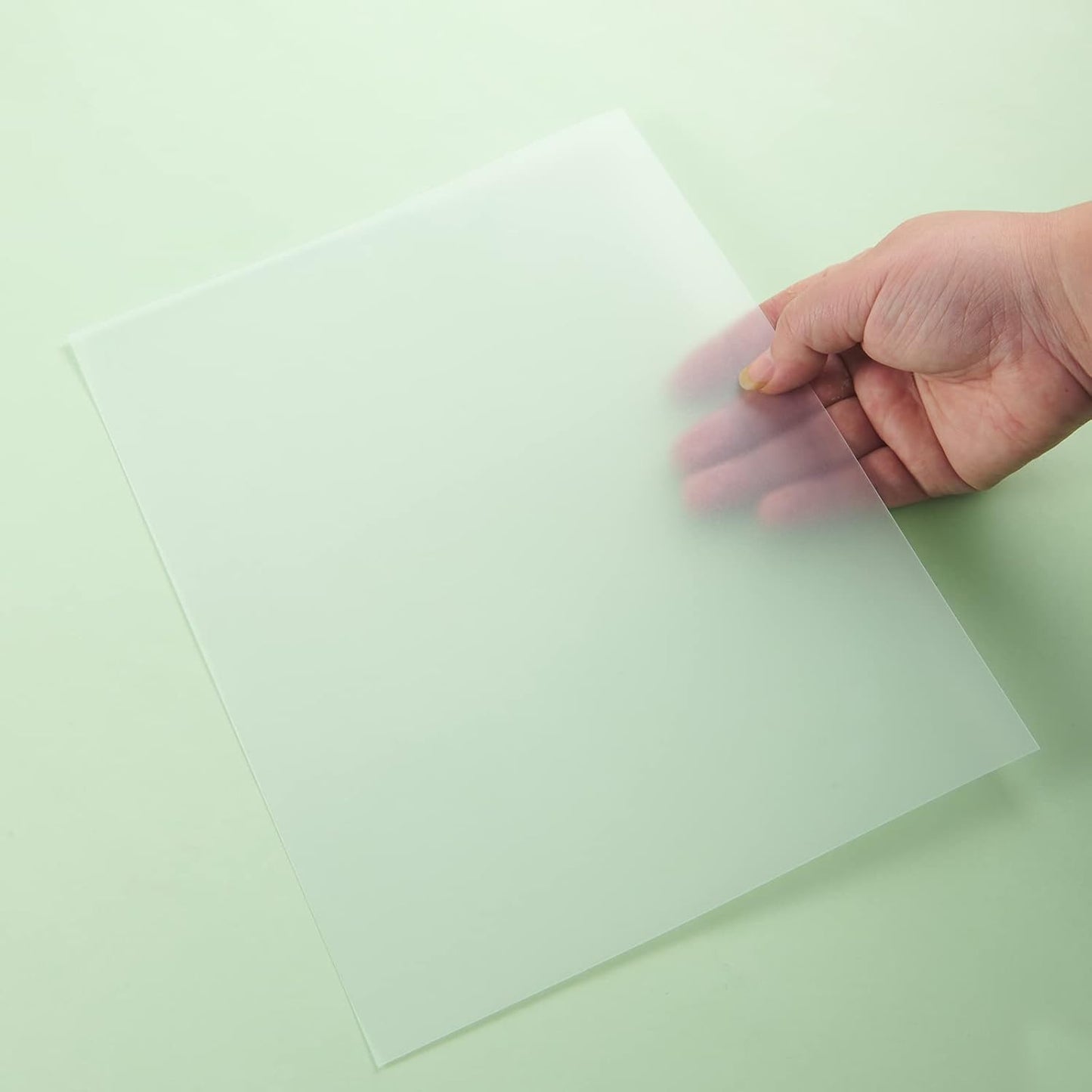 HOUYEE 20 Pack 15 Mil PVC Binding Presentation Covers, Frost Clear Report Covers, Letter Size, 8.5x11 Inches (15 Mil, 20P Frost Clear)