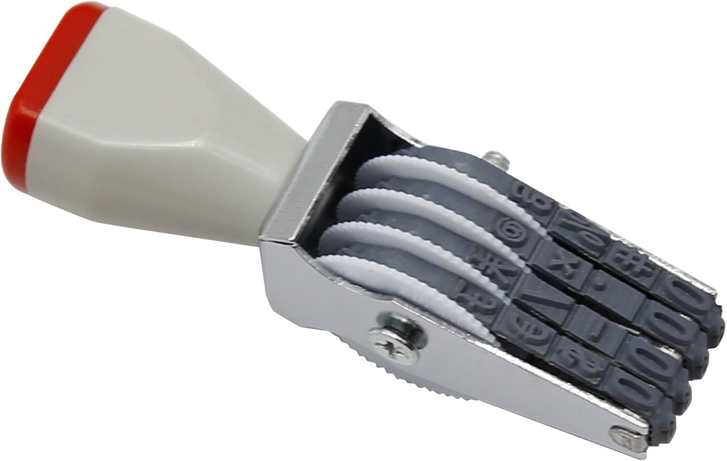 4 Digit Number Stamp,Adjustable Digit Rubber Changeable Number Stamp Numerical Stamp Multi- Functional Creative Price Tag Rotating Number Symbol Business