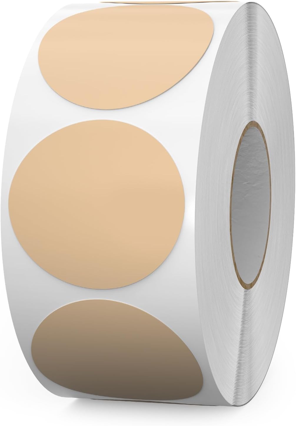 1000 PCS Circle Dots Stickers 1.5 Inch Vinyl Kraft Round Labels Removable Waterproof Color Coding Sticker Roll for Inventory Office Classroom