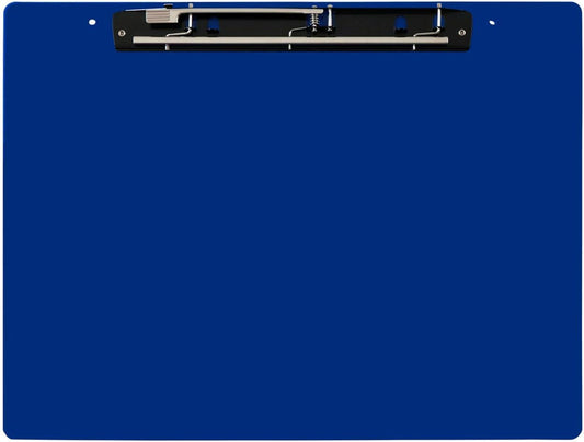 24x18 Clipboard Acrylic Panel Featuring an 11" Hinge Clip Blue