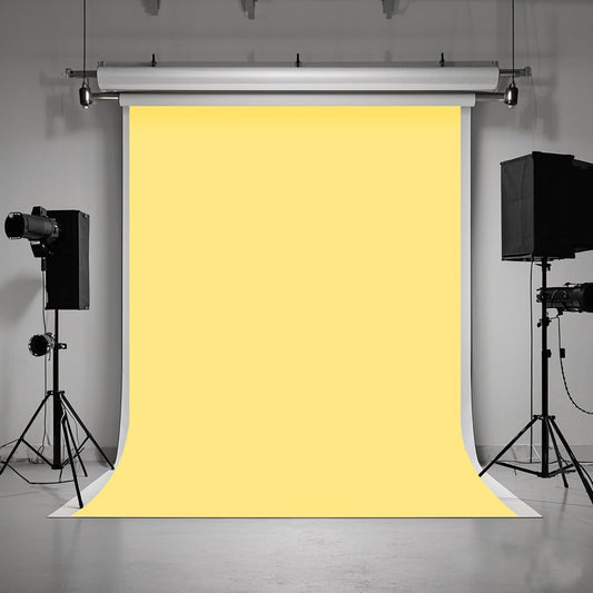 8X10ft Yellow Backdrop Background for Portrait Photography Photo Booth Backdrop for Photoshoot Background