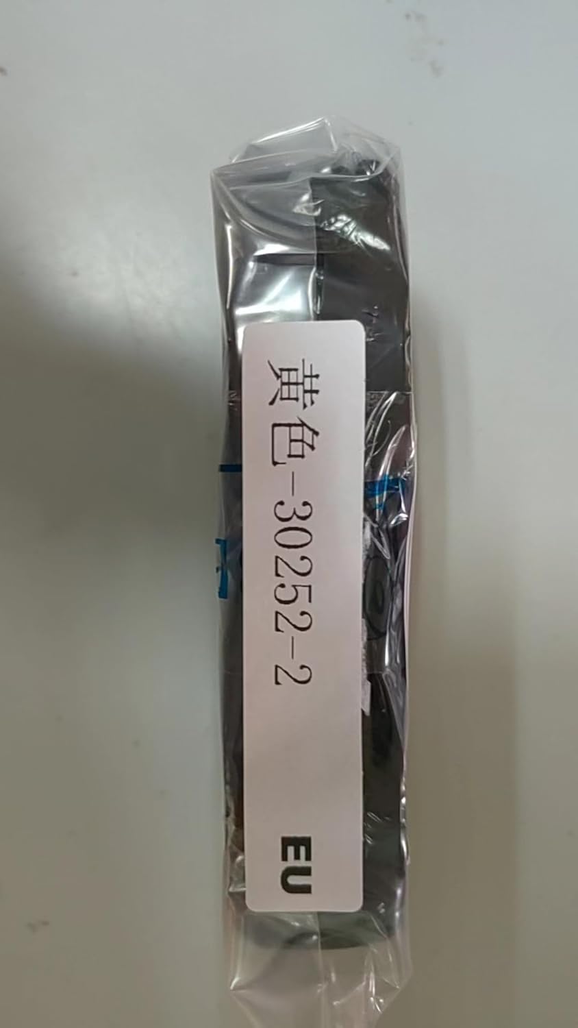 BETCKEY - Compatible DYMO 30252 (1-1/8" x 3-1/2") Address & Barcode Replacement Labels - Compatible with Rollo, DYMO Labelwriter 450, 4XL & Zebra Desktop Printers[2 Rolls/700 Labels, Yellow]