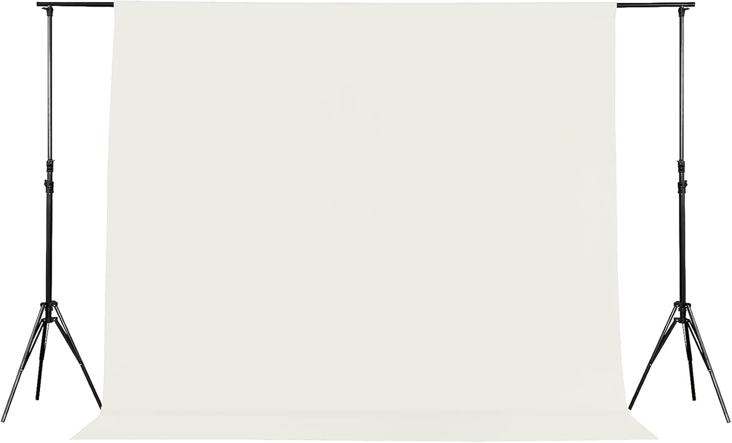 Joccun 5X7FT Ivory Backdrop Background for Photography,Polyester Backdrop Curtain Background Screen for Photography,Photoshoot,Video Recording,Studio(5X7ft,Ivory)